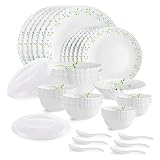 CELLO Opalware Dinner Set of 35 Pieces 1169