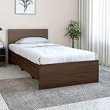 Nilkamal Arthur Wooden Double Bed Without Storage 7192