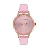 French Connection Analog Pink Dial Womens Watch 1277