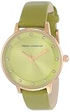 French Connection Leather Analog Green Dial Womens WatchFcn00035G Band_Blue