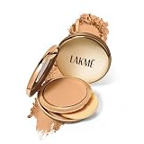 Lakme Unreal Dual Cover Pressed Powder 2 In 1 Compact Foundation Non Cakey Coverage Lightweight Long Lasting Compact 24 Beige 9g