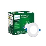 PHILIPS Prime Neo 3watt Concealed JB LED downlighter for Ceiling Red Pack of 1 Cut Out 2 inch