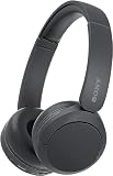 Sony WHCH520 Wireless Bluetooth Headphones On Ear with Mic Up to 50Hrs Battery Quick Charge DSEE Upscale Multipoint Connectivity Voice Assistant Customized EQBlack