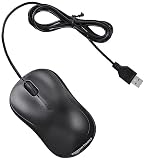 Amazon Basics Wired USB Mouse with 3 Buttons and 1000 DPI for 108