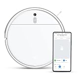 MI Xiaomi Robot VacuumMop 2i 2200 Pa Powerful Suction 450 mL LargeCapacity Dustbin ElectronicallyControlled 270 mL Water Tank Controls remotely app AlexaGA Enabled White