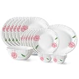Larah by Borosil Dinner Set 21 Pieces at Rs1674