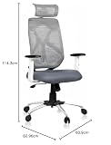 Da URBAN High Back Mesh Ergonomic Office Chair