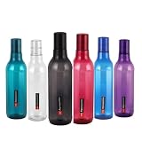 CELLO Aqua Sparkle Chrome finish lid 100 food grade Leak proof and Break proof Perfect for staying hydrated at the schoolcollege work and gym Water Bottle 1000ml Set of 6 Assorted