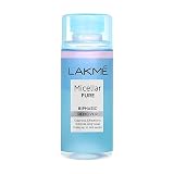 LAKMÉ Biphasic Micellar Face Cleansing Water 100ml Removes Waterproof Makeup Oil and Water Formula
