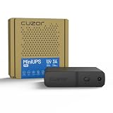 Cuzor Mini UPS PRO 12V Router UPS up to 3A Up to 8 Hours 32900 mAh WiFi UPS Power Backup Backup for broadband Modem