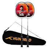 Hundred Badminton Rackets Set of 2 509