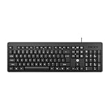 HP K100 Wired Keyboard Quick Comfy and Accurate USB Plug Play SetupLED Indicators7J4G1AA