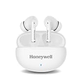 Honeywell Moxie V1200 Bluetooth TWS Earbuds with 26H of Playtime Type C Fast Charging IPx4 Water Resistant Bluetooth V53 13mm2 Drivers Voice Assistant 2 Years Manufacturer Warranty White
