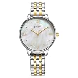 Titan Purple Style Up Quartz Analog Mother of Pearl Dial Watch for 4189