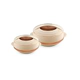 Asian Olympic Inner Steel Casserole 800 ml 1200 ml at Rs358