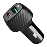 ZEBRONICS CC48 Car Charger with 48 Watts Rapid Charge Dual Output Ports USB Type C PD Compact Design Built in Protections LED Indicator