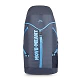 MOVEMEANT Trail Treck 45 L Polyester Mens Rucksack Bag Versatile Trekking and Travel Backpack for Outdoor Adventures Durable and Comfortable Fit for Men and Women