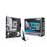 ASUS B760MAYW WiFi an Intel B760 LGA 1700 mATX Motherboard with PCIe 40 Two PCIe 40 M2 Slots DDR5 Realtek 25Gb Ethernet WiFi 6 HDMI SATA 6 Gbps Front USB 32 Gen 1 Aura Sync