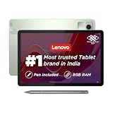 Lenovo Tab M11 with Pen WiFi Connectivity 8 GB RAM 128 GB ROM11 Inch Screen 90 Hz 72 NTSC FHD Display Quad Speakers with Dolby AtmosOctaCore Processor 13 MP Rear Camera Green