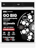IFB 14 Place Settings with DeepClean Technology Freestanding Dishwasher 33490