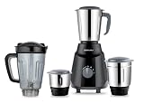 Bajaj Rex Ninja Series 4 Jar 500W Mixer Grinder DuraCut Blades 2In1 Function Blade In Dry Jar 2 Yrs Warranty BlackGrey