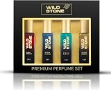 Wild Stone Ultra Sensual Hydra Energy Edge and Night Rider Premium Perfume Gift Set for Men 20ml each l Luxury Perfume for Men l LongLasting Fragrances Gift Set l EDP Parfum for Man