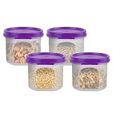 Plastic Round Modular Container Set Of 4 122