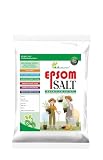SJ Organics Epsom Salt for plants 2 KG Contains Magnesium Sulfur Water Soluble Plant Fertilizer Prevents yellowing of leaves Plant growth supplement