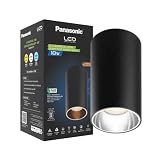 Panasonic 18W Cylindrical Surface Spot Light Silver Reflector Ceiling Light for Home with Silver Reflector Cool White PDSM01187