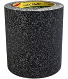 Mario AntiSkid AntiSlip Tape Black ExtraWide 96mm 4 Inch x 5M NonSlip Safety Grip Tape HeavyDuty HighTraction Tape for Stairs Walkways Industrial Use