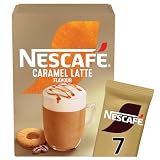 NESCAFÉ Caramel Latte Instant Coffee 7 x 17g Sachets