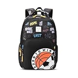 Gear Sporty 1720L Medium Water Resistant School BagCasual BackpackDaypackLaptop Bag for BoysGirls Black Grey