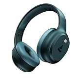 Boat Rockerz 421 60H Battery Low Latency40Ms 40Mm Drivers ENx Tech Stream Ad Free Music App Support Bluetooth Headphones Wireless Over Ear Headphone with Mic Bold Blue
