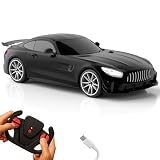 Lifelong Rechargeable Remote Control Car for Kids24GHz LED Headlights Up to 90 to 120 min NonStop Play Time 125ft Remote Range TypeC Charging AntiSkid Tyres BIS Certified USB Cable Black