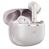 Boat Airdopes 219 4Mics ENx 40H Battery Best in Segment for Calling Stream Ad Free Music App Support Bluetooth Earbuds TWS Ear Buds Wireless Earphones with mic Ivory Mist
