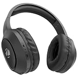 ZEBRONICS Thunder Neo 2026 Upgrade Wireless Headphone BT v60 True 50hrs Playback 40mm Driver ENC Rapid Charge Gaming Mode Dual Pairing 3 EQ Modes AUX Voice Assistant Black