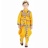 Gujrati Kedia Dress for Boys Kids Navratri Garba Angrakha Dhoti SetGujrati Costume for Boys Material Cotton