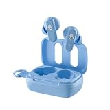Skullcandy Dime 3 True Wireless Earbuds Multipoint Bluetooth Pairing 20Hour Battery Life Builtin Mic Auto Connect Compatible with iPhone Android Preppy Blue