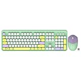 Zebronics Wireless Keyboard Mouse Combo 104 UVCoated Keys Key 12 Multimedia Keys Retractable Stand 3 Button Mouse 1600 DPI High Precision USB Nano Receiver Companion 301 Garden