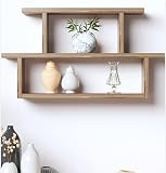 Furniture Café Modern Wooden Wall Mounted Shelf 489