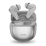 Noise Buds Vector Truly Wireless Earbuds with HiRes Audio LDAC Best Bass Call Clarity 40H Playtime Quad Mic ENC Instacharge 10 Min 120 Min Bluetooth v53 Lunar Silver