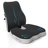 Lifelong Memory foam backrest Seat cushion combo 1449