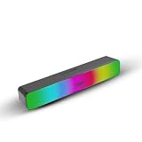 Boom Flash 20W Soundbar with Upto 8Hrs NonStop Music Sound Bar for Television and Multiple Compatibility Modes Deep Bass Powerful Sound Visibing Black