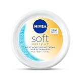 NIVEA Soft Daily UV Light Moisturising Cream with SPF15 300ml