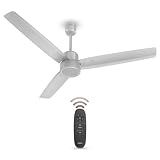 Havells EPIC BLDC Ceiling Fan 1200mm 380 RPM Savings upto 65 Reverse Rotation 4 Modes Boost Sleep Breeze Mop Low Wattage 30W Low Noise Air Flow225 CMM 3 Year Warranty Grey