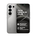 Tecno CAMON 50 Ultra 5G Nebula Titanium 8GB256GB 100X Super Zoom Motion Shots 50MP Sony LYTIA 700C OIS Lens Silky Smooth Vivid 15K ProXDR Curved AMOLED Slim Powerful 775mm Slim