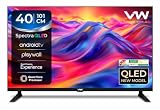 VW 101 cm 40 inches Spectra Series Full HD Smart QLED Android TV 11749