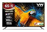 VW 165 cm 65 inches 4K Ultra HD QLED Smart Mini LED Google TV 42999