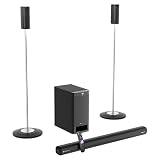 Zebronics Juke BAR 9535 525W Soundbar Dolby Audio 51 CH Surround Sound FloorStand Satellites 1651cm Subwoofer 3 Driver Soundbar HDMI ARC Optical BT v50 LED Display