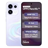 Oppo Reno16c 5G Stellar Purple 8GB 128G 50MP 35X Telephoto Camera 4K Video AI Remix Collage 7000mAh 80W SUPERVOOC ColorOS 16 IP69K Dimensity 7300